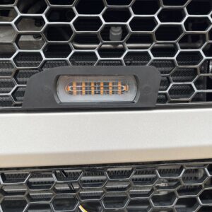 e525 pair of 3d printed halo trobe brackets incl vswd white halo / amber strobe